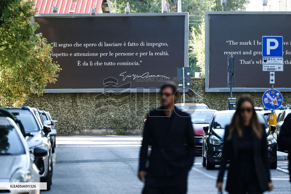 Giorgio Armanis Chapel Of Rest - Milan