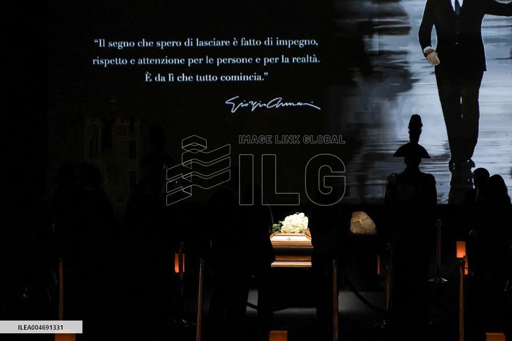 General View Of Giorgio Armanis Chapel Of Rest - Milan