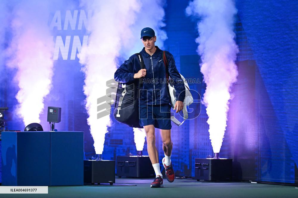 US Open - Jannik Sinner And Felix Auger-Aliassime Semi Final