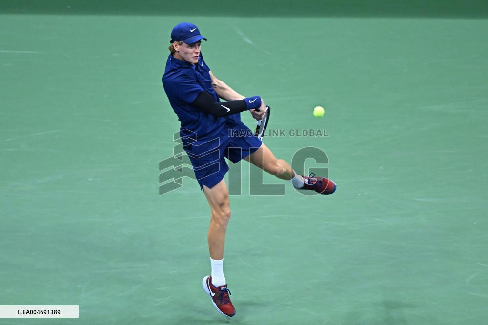 US Open - Jannik Sinner And Felix Auger-Aliassime Semi Final