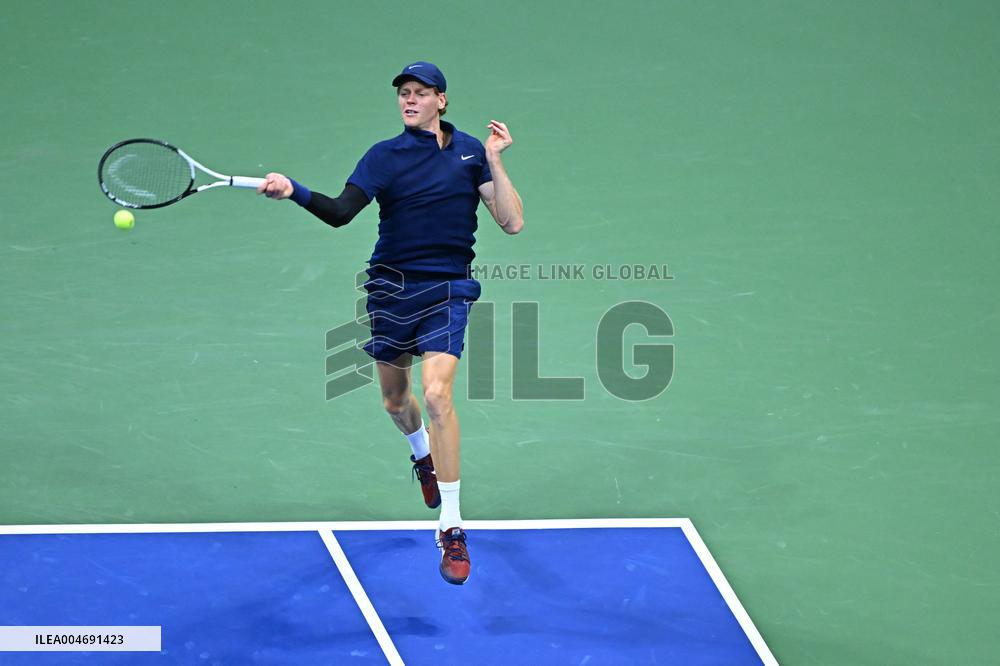 US Open - Jannik Sinner And Felix Auger-Aliassime Semi Final