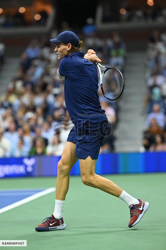 US Open - Jannik Sinner And Felix Auger-Aliassime Semi Final