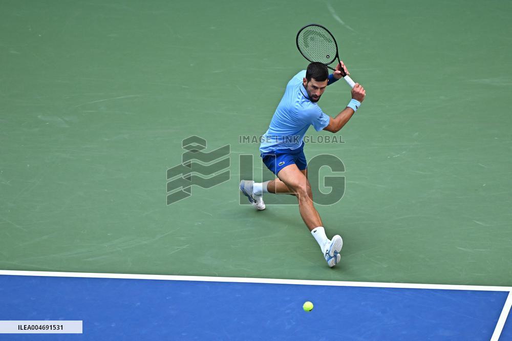 US Open - Novak Djokovic Andh Carlos Alcaraz Semi Final
