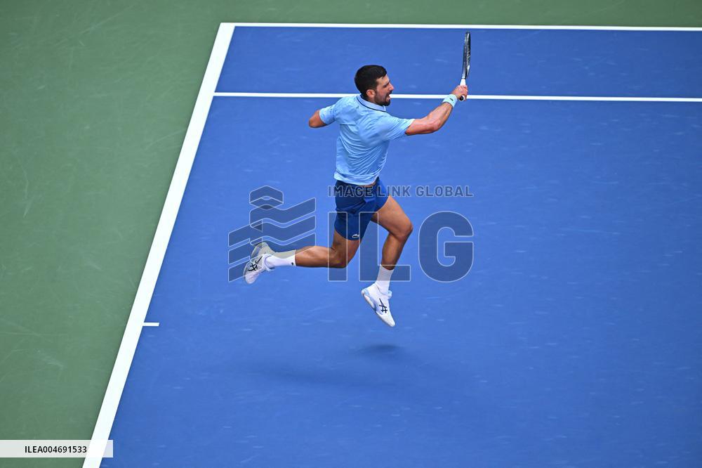 US Open - Novak Djokovic Andh Carlos Alcaraz Semi Final