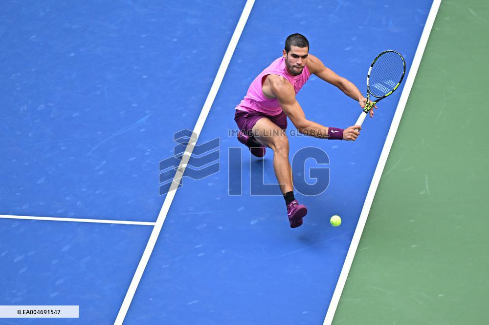 US Open - Novak Djokovic Andh Carlos Alcaraz Semi Final