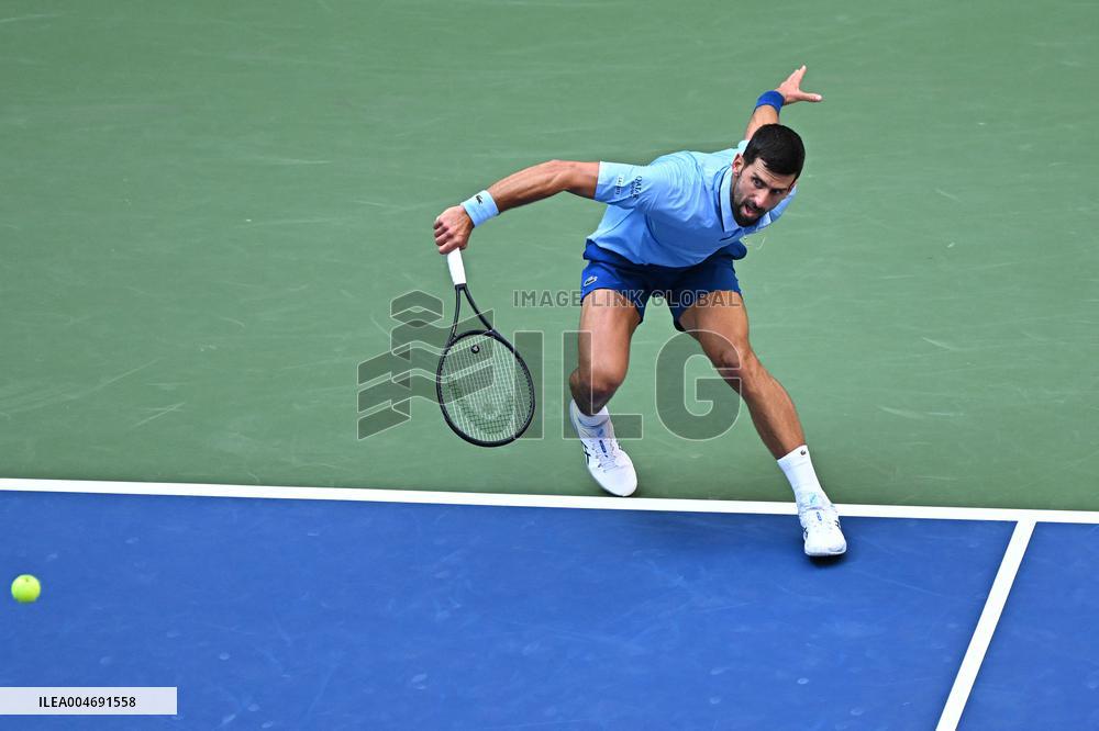 US Open - Novak Djokovic Andh Carlos Alcaraz Semi Final