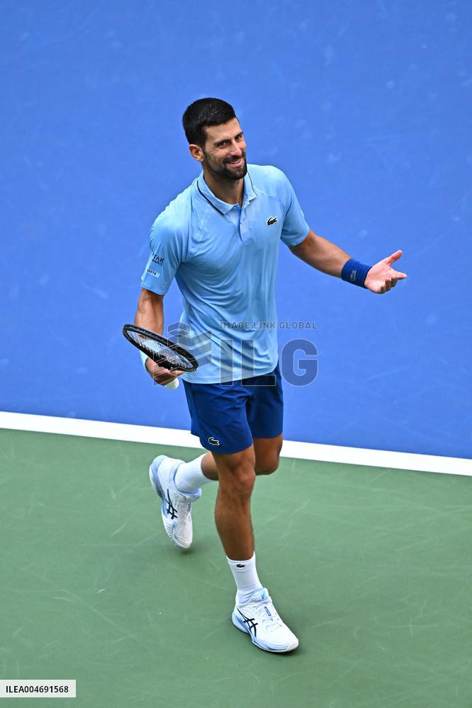 US Open - Novak Djokovic Andh Carlos Alcaraz Semi Final
