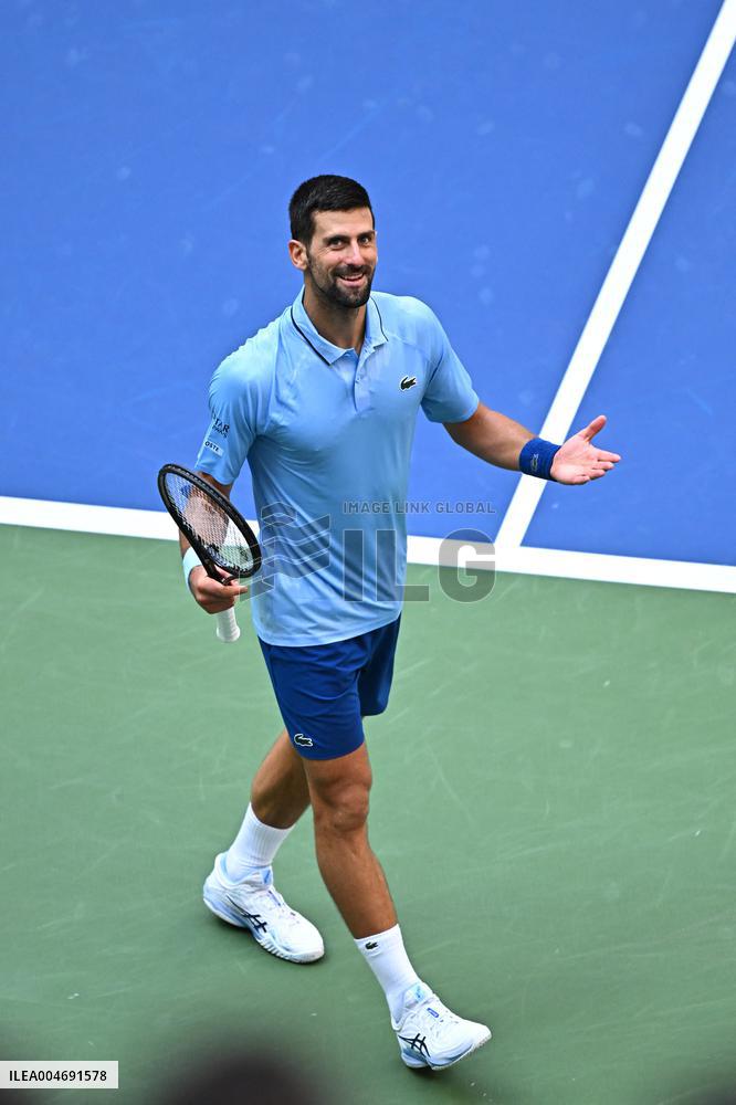 US Open - Novak Djokovic Andh Carlos Alcaraz Semi Final