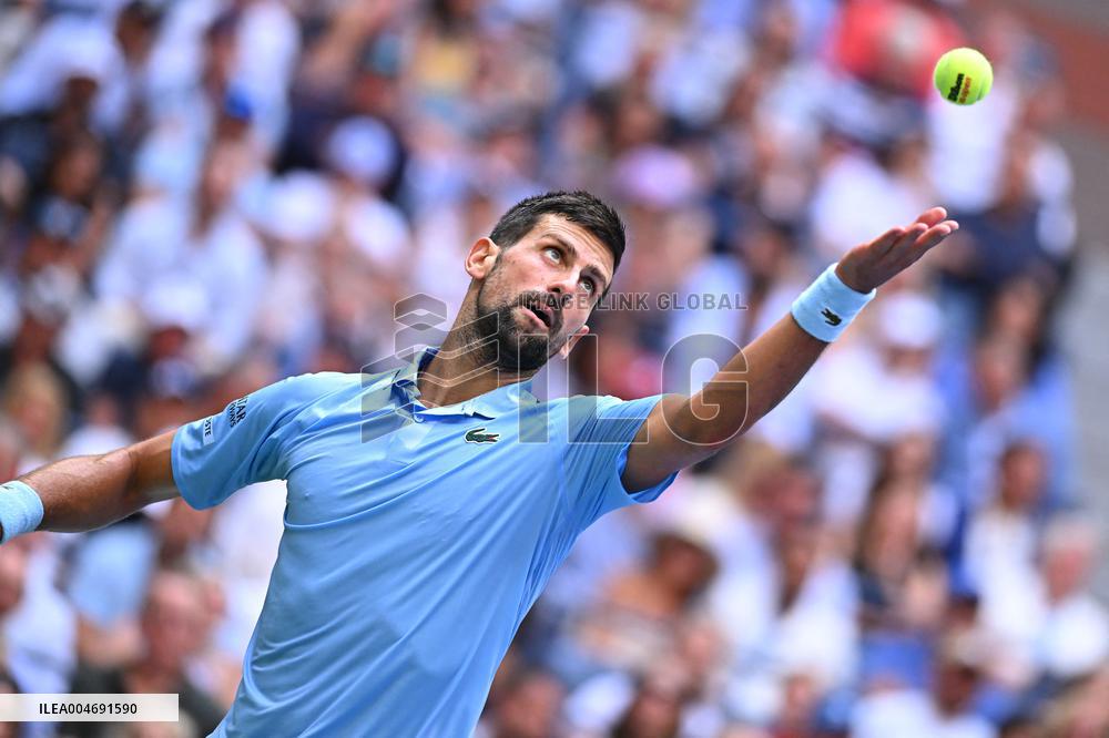 US Open - Novak Djokovic Andh Carlos Alcaraz Semi Final