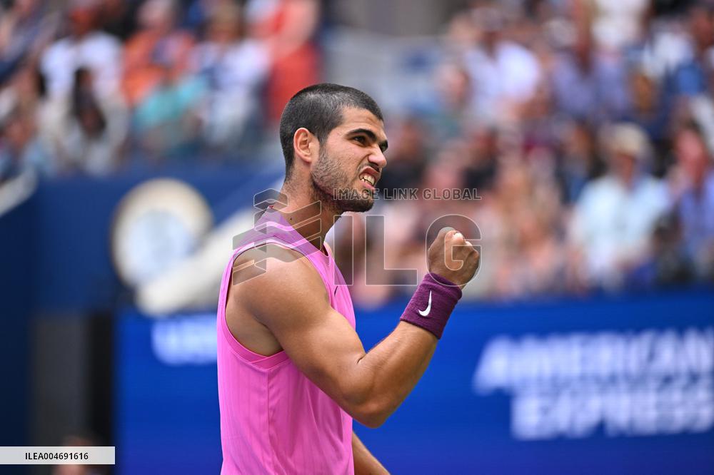 US Open - Novak Djokovic Andh Carlos Alcaraz Semi Final