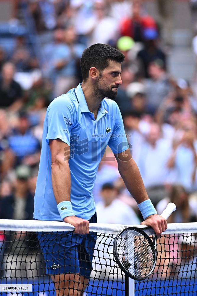 US Open - Novak Djokovic Andh Carlos Alcaraz Semi Final