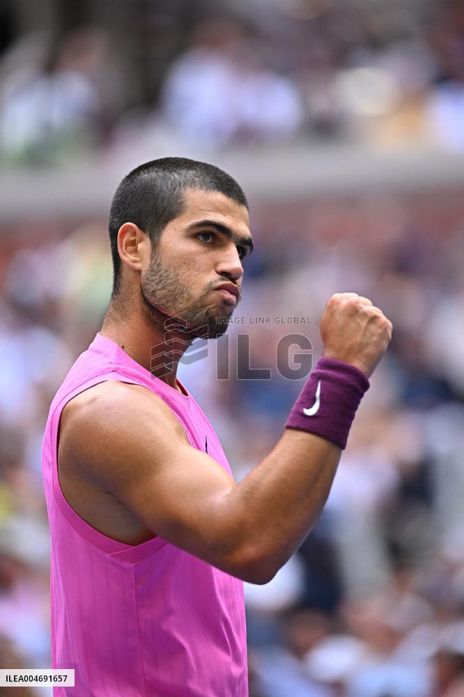 US Open - Novak Djokovic Andh Carlos Alcaraz Semi Final