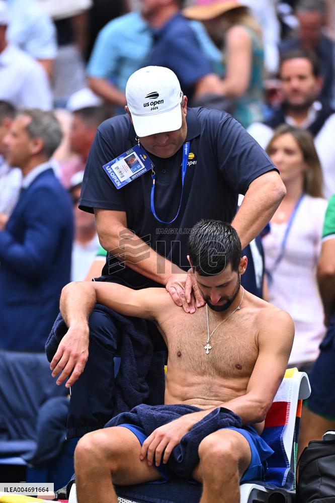 US Open - Novak Djokovic Andh Carlos Alcaraz Semi Final