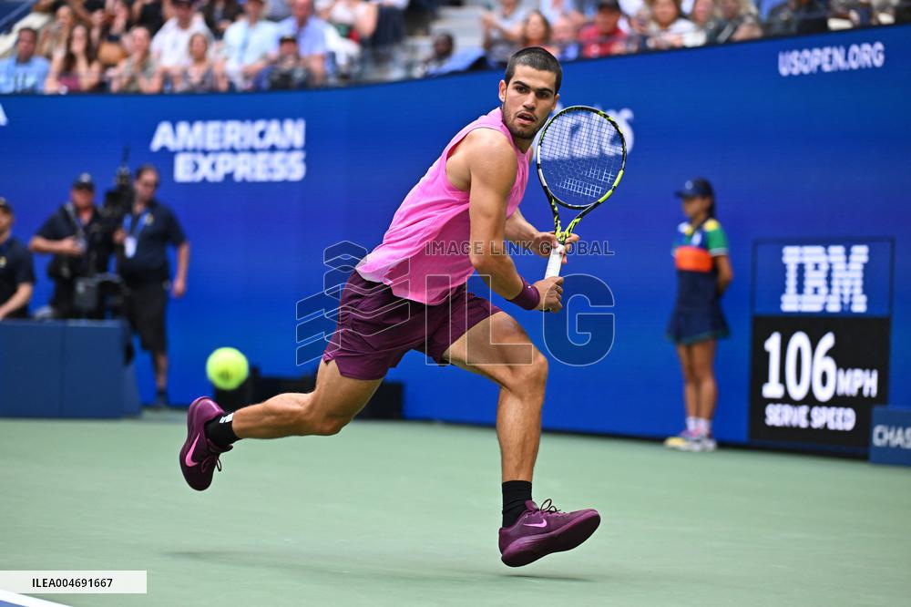 US Open - Novak Djokovic Andh Carlos Alcaraz Semi Final