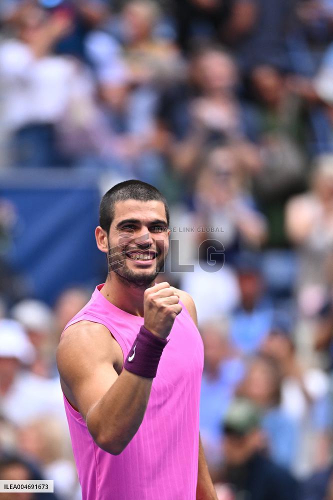 US Open - Novak Djokovic Andh Carlos Alcaraz Semi Final