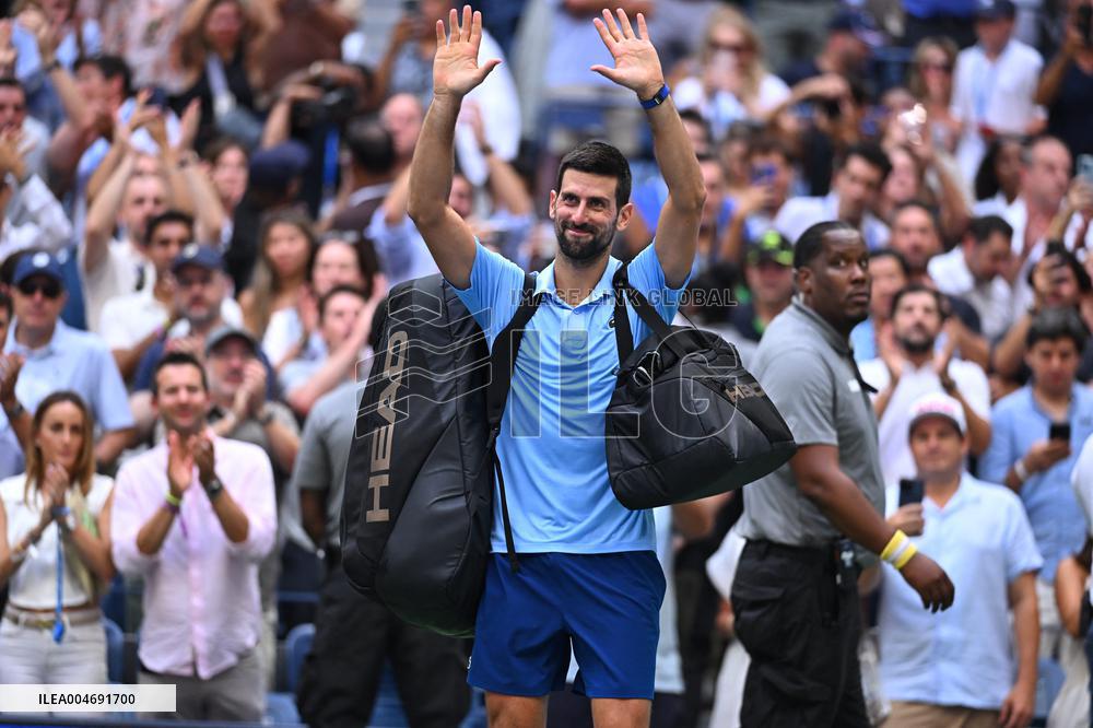 US Open - Novak Djokovic Andh Carlos Alcaraz Semi Final