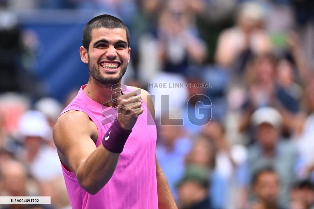 US Open - Novak Djokovic Andh Carlos Alcaraz Semi Final