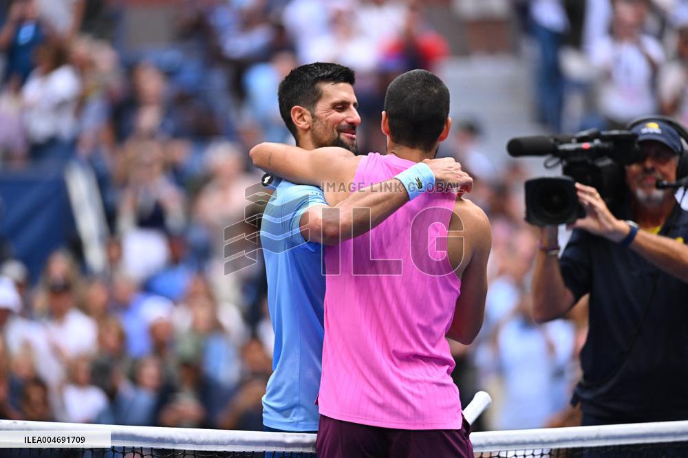 US Open - Novak Djokovic Andh Carlos Alcaraz Semi Final
