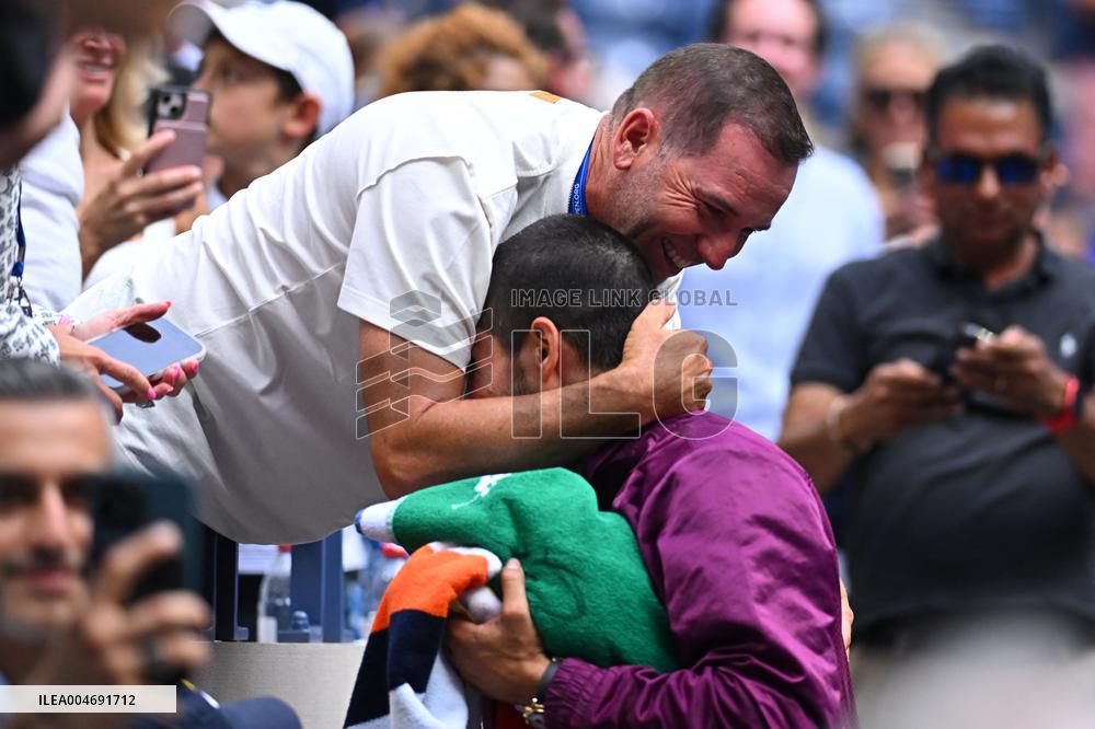 US Open - Novak Djokovic Andh Carlos Alcaraz Semi Final