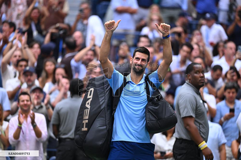 US Open - Novak Djokovic Andh Carlos Alcaraz Semi Final