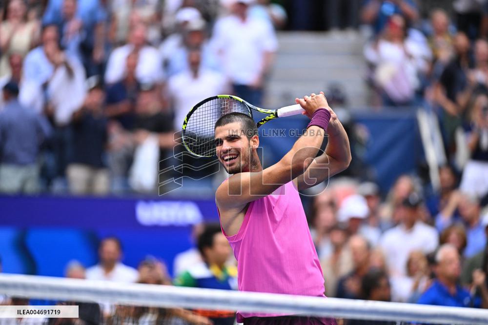 US Open - Novak Djokovic Andh Carlos Alcaraz Semi Final