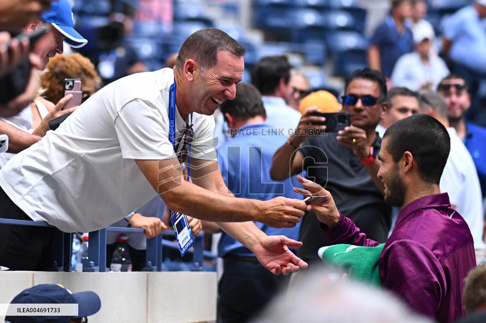 US Open - Novak Djokovic Andh Carlos Alcaraz Semi Final