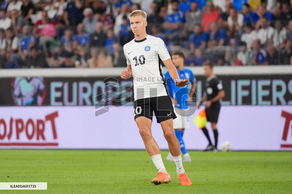 CALCIO - FIFA Mondiali - FIFA World CUP 2026 - Qualification Round - Italy vs Estonia