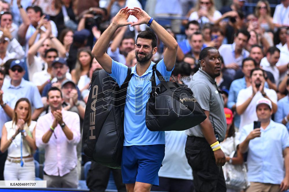 US Open - Novak Djokovic Andh Carlos Alcaraz Semi Final