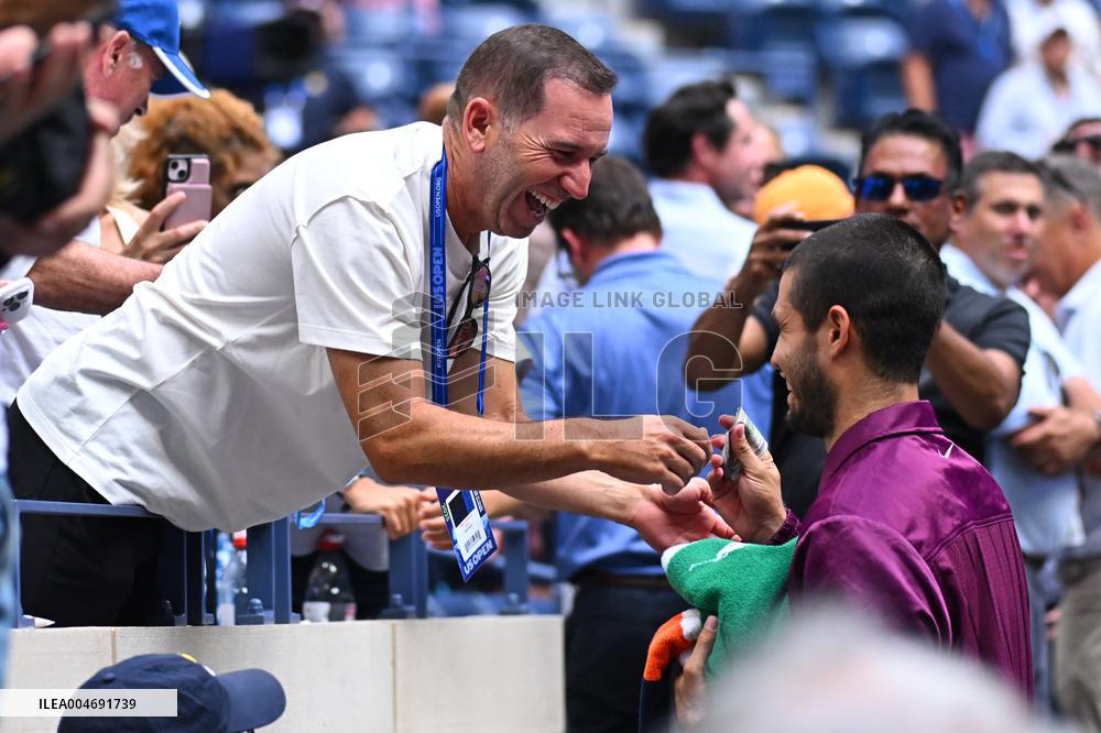 US Open - Novak Djokovic Andh Carlos Alcaraz Semi Final