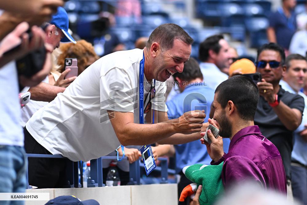 US Open - Novak Djokovic Andh Carlos Alcaraz Semi Final