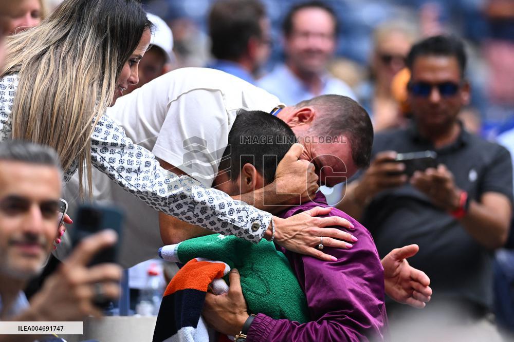 US Open - Novak Djokovic Andh Carlos Alcaraz Semi Final