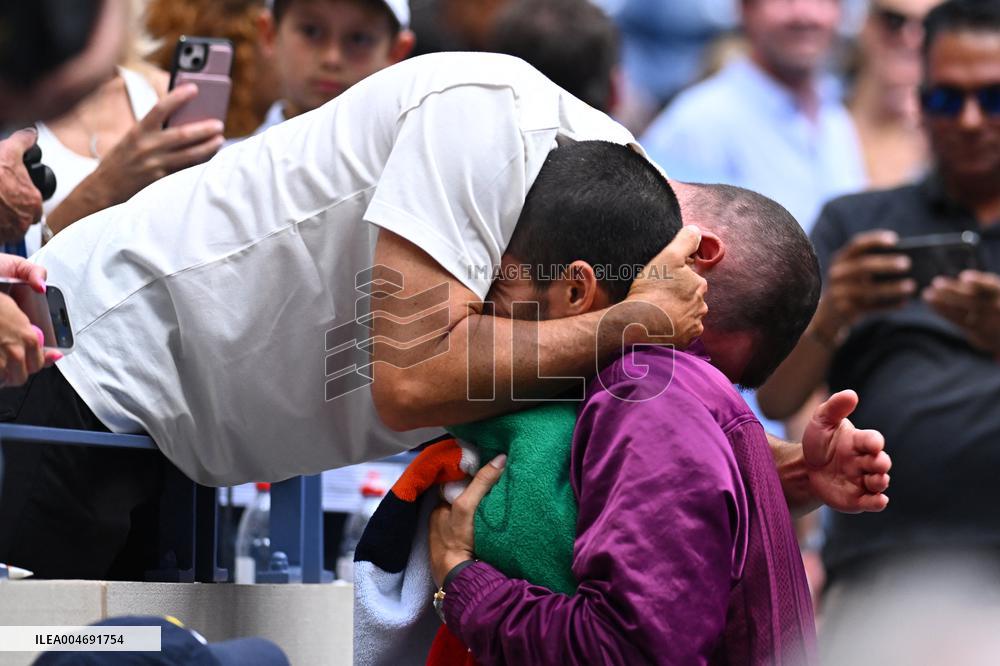 US Open - Novak Djokovic Andh Carlos Alcaraz Semi Final