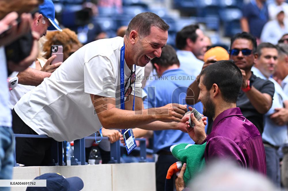US Open - Novak Djokovic Andh Carlos Alcaraz Semi Final