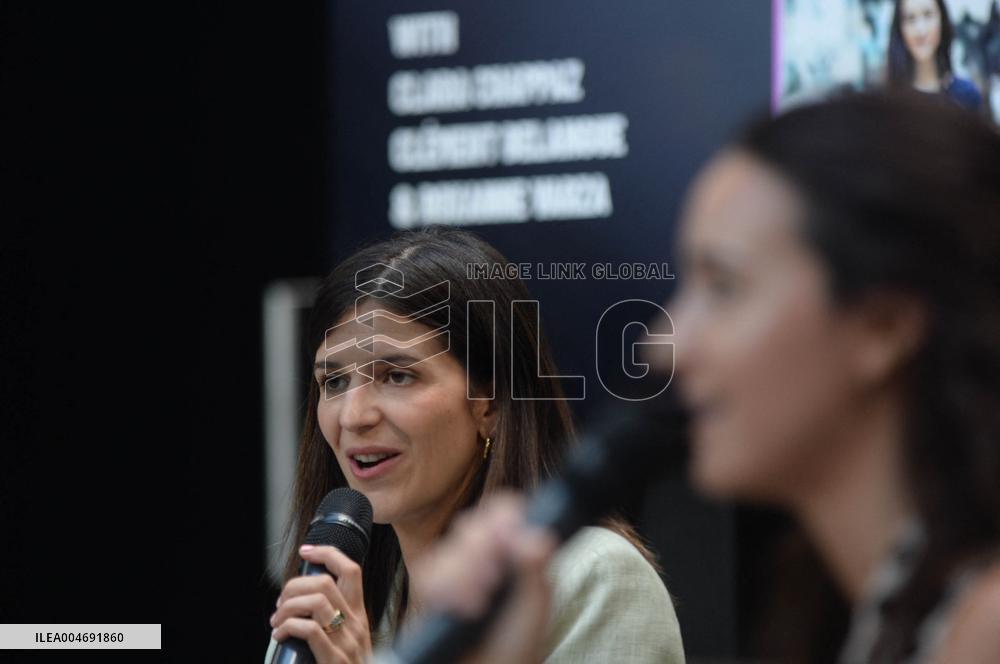 Minister Delegate for AI and Digital Affairs Clara Chappaz At Station F - Paris