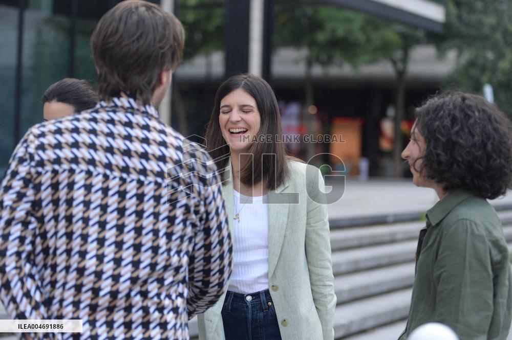 Minister Delegate for AI and Digital Affairs Clara Chappaz At Station F - Paris