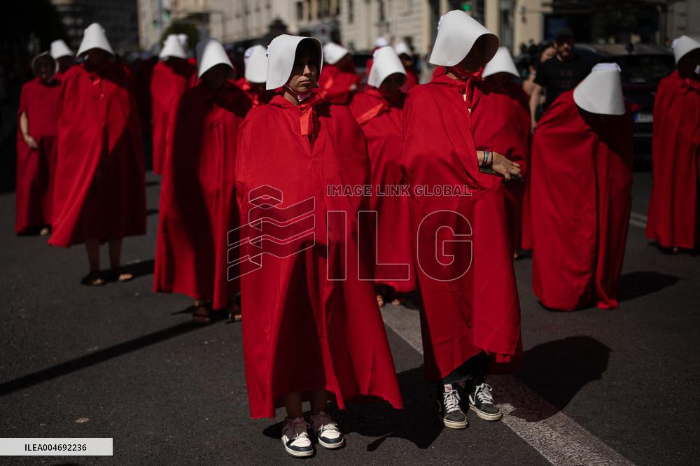 March Against The Reproductive Exploitation Of Women - Spain