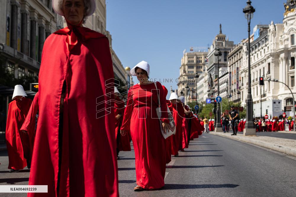 March Against The Reproductive Exploitation Of Women - Spain