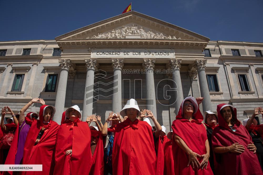 March Against The Reproductive Exploitation Of Women - Spain