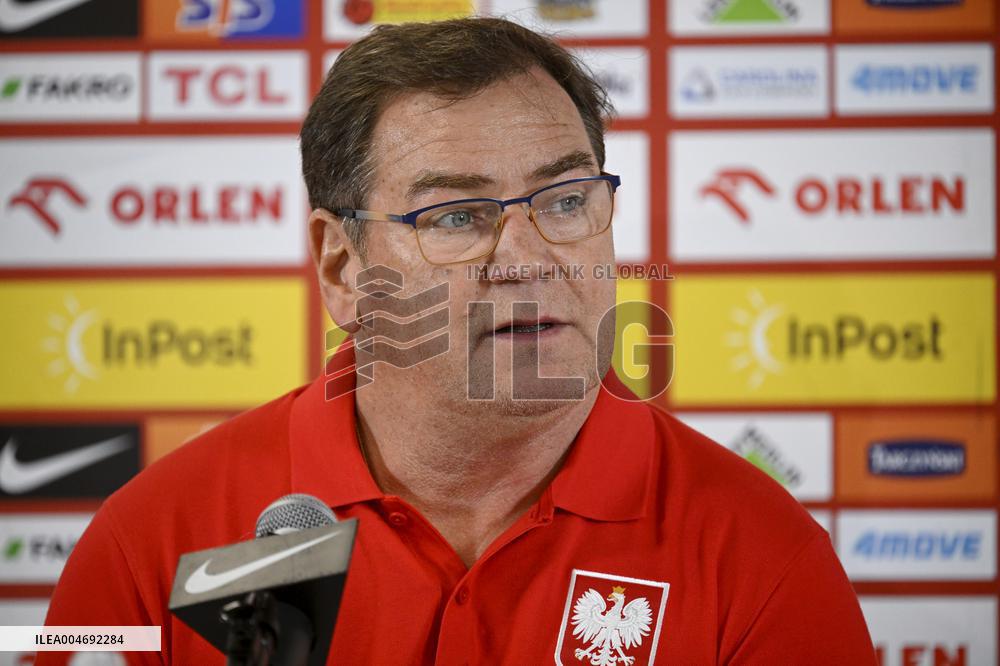 Team Poland's press conference