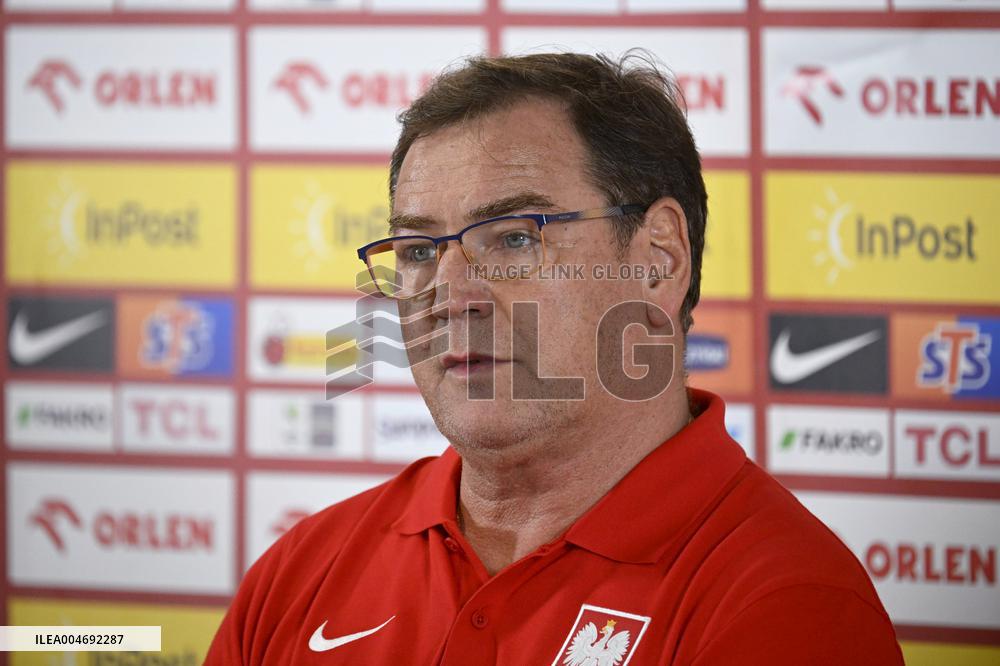 Team Poland's press conference