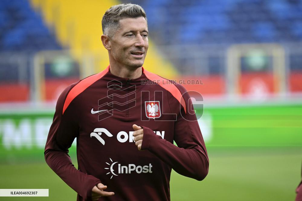 Team Poland's practice