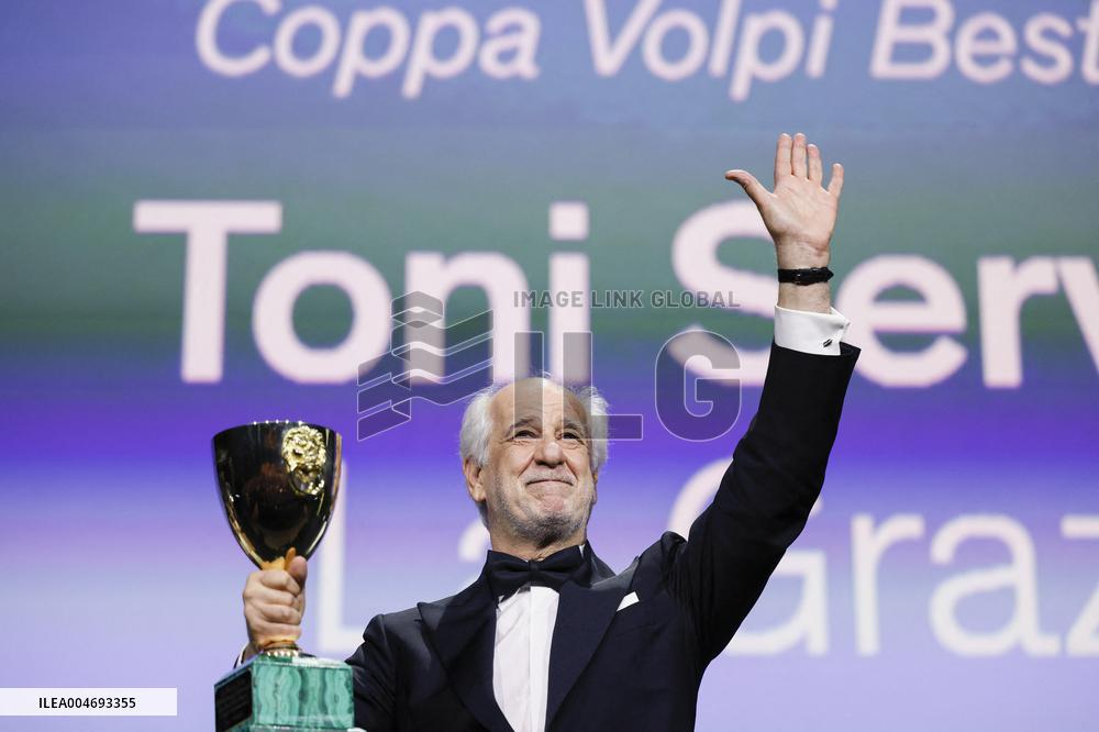 Venice - Awards ceremony MP