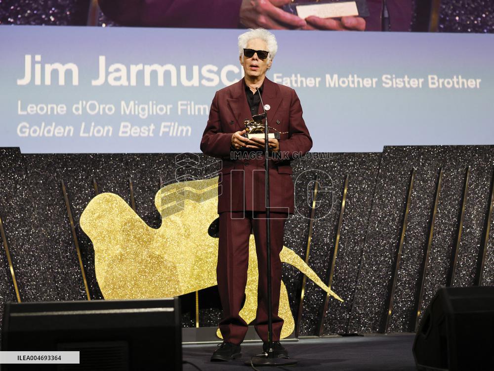 Venice - Awards ceremony MP