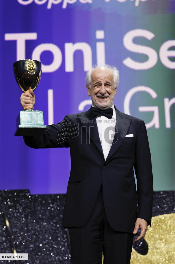 Venice - Awards ceremony MP
