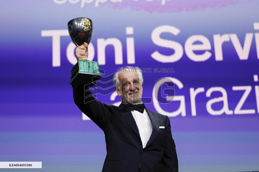 Venice - Awards ceremony MP