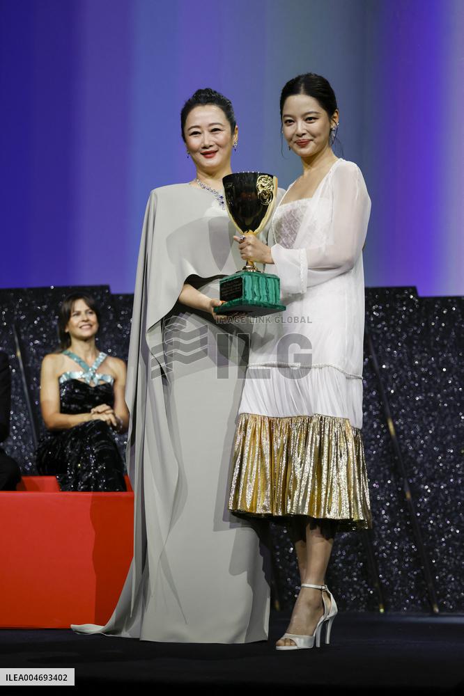Venice - Awards ceremony MP