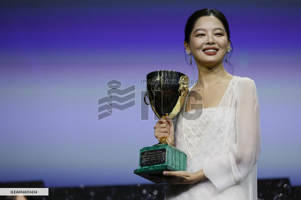 Venice - Awards ceremony MP