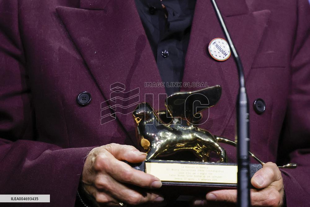 Venice - Awards ceremony MP