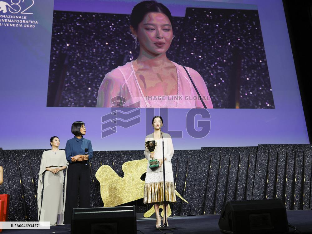 Venice - Awards ceremony MP