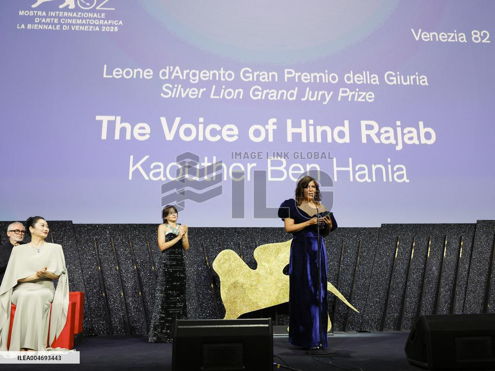 Venice - Awards ceremony MP